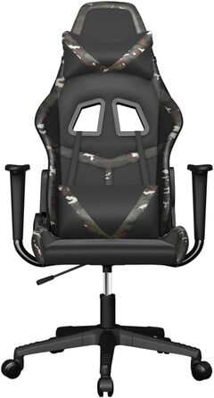 Геймерське крісло, обертове, зі штучної шкіри, регульоване по висоті, з колесами для комп&39ютера, офісу, зручне геймерське сидіння