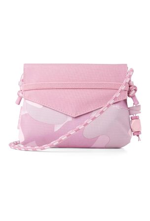 Маленька сумка-клатч Satch Clutch через плече, косметичка зі шнурком та дзеркалом для підлітків, Heartbreaker - рожева