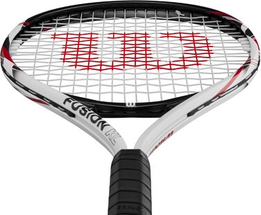Тенісна ракетка Wilson Fusion XL, алюміній, важка ручка з балансом, 291 г, довжина 69,9 см, розмір хвата 2