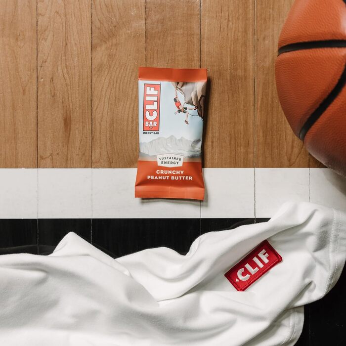 Енергетичні батончики Clif Bar Crunchy Peanut Butter, 12 батончиків / коробка Crunchy Peanut Butter 12 шт. (1 упаковка)