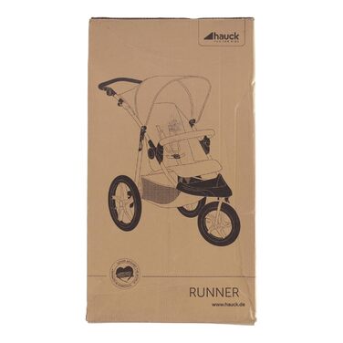 Коляска, триколісна коляска з пневматичними колесами XL для дітей до 22 кг, вентиляційне віконце, регульована по висоті, складна,