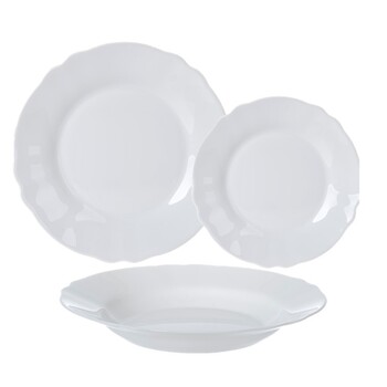 Сервіз LUMINARC LOUIS XV WHITE, 18 предметів (6840744)