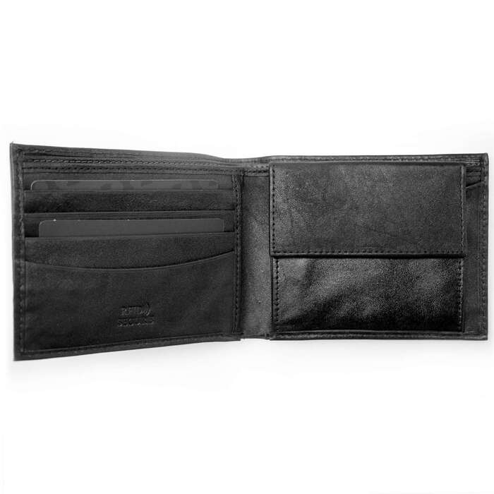 Портмоне чоловіче шкіряне Semi Line RFID Black (P8275-0)