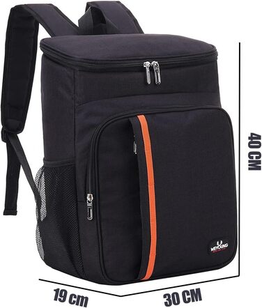 Рюкзак-холодильник 28 л, утеплений рюкзак для пікніка, велика сумка-холодильник для чоловіків та жінок, для пікніків/барбекю/кемпінгу/прогулянок/шопінгу (A. Schwarz)