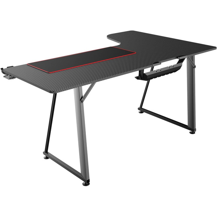 Ігровий стіл VDD Hugo - L-подібний кутовий стіл - 160 см x 60 см