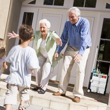 Складний візок для покупок Relaxdays з телескопічною ручкою, колесами, вантажопідйомність до 35 кг, об'єм 50 літрів, чорно-сірий