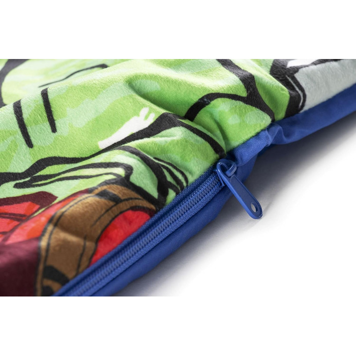 Спальний мішок та м&39яка подушка Jay Franco Marvel Avengers, 2 шт., дитячий м&39який спальний мішок для дому з ручкою для перенесення, ідеально підходить для шкільних екскурсій та ночівлі, синій Avengers