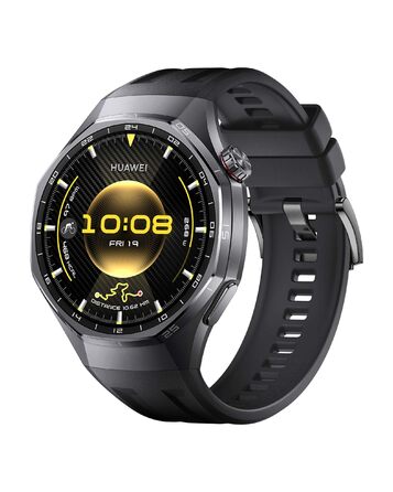 Розумний годинник HUAWEI Watch GT 6 Pro, GPS, ЕКГ, 1,47-дюймовий AMOLED-дисплей, до 21 дня роботи від акумулятора, комплексні функції для їзди на велосипеді, понад 100 спортивних режимів, сумісний з Android та iOS, моніторинг здоров&39я, чорний, автономни