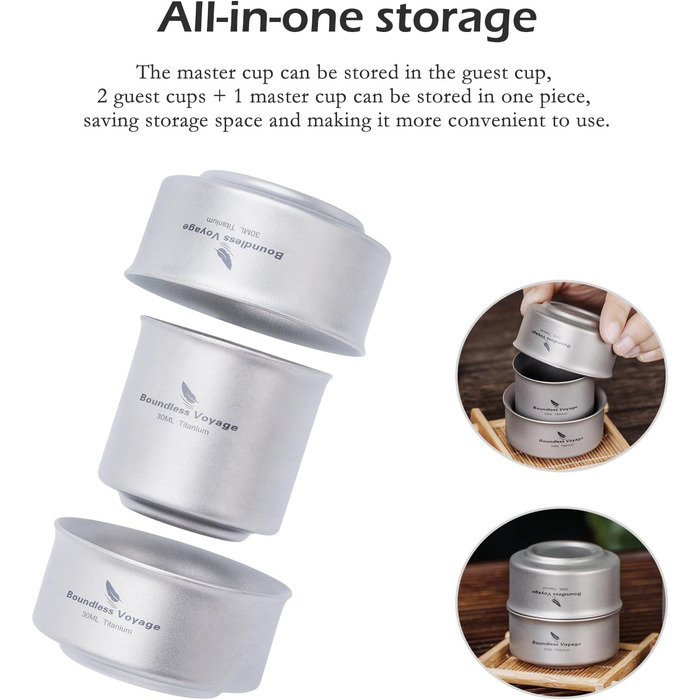 Титанова кружка Boundless Voyage з подвійними стінками, портативна, кемпінгова, легка, дорожня кружка, багаторазова, для кемпінгу, подорожей, пікніка, ti3148d, Ti3148D/EU/88