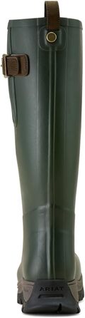 Чоловічі гумові чоботи ARIAT Woodstock, гумові чоботи 44.5 EU, оливкова ніч