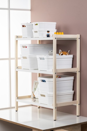 Кошик Idea Home 00638 Pyramid White 3.8 л (00638 White) (7180086)