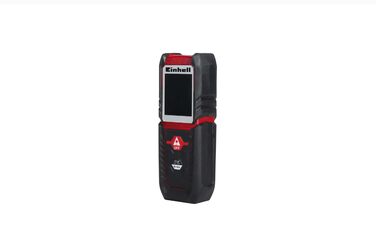 Лазерний далекомір Einhell TC-LD 25 (до 25 м, вибір базової точки вимірювання, безперервний режим, автовимкнення, функція безпеки, з чохлом)