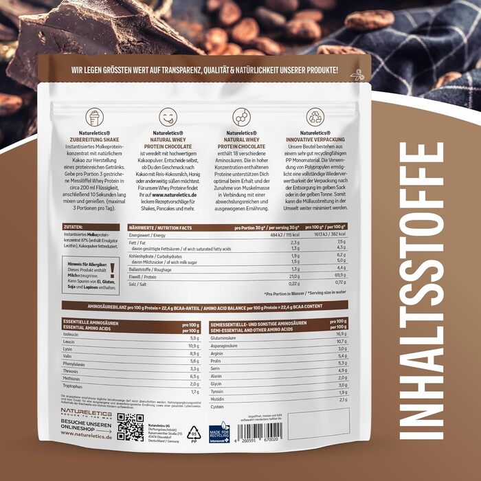 Сироватковий протеїн Bulk Whey Protein, натуральний, 1 кг