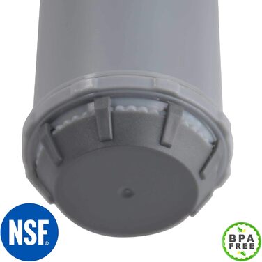 Заміна водяного фільтра для Krups CFL701 F088 F08801 900084951, Bosch 461732, Siemens TCZ60003 TCZ2003, Melitta 6546281 6546281, AEG 9000849514, Neff, Gaggenau, Nivona кавоварка, 2 шт.