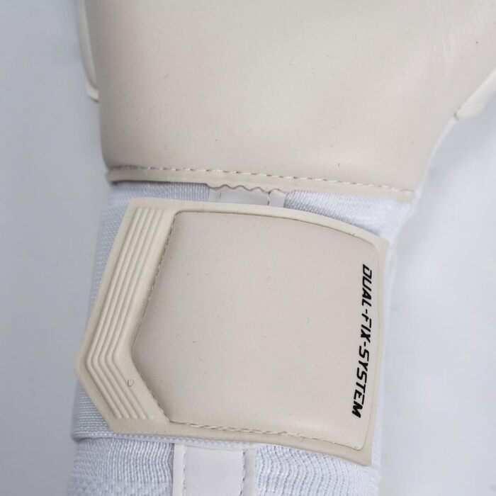 Футбольні воротарські рукавички uhlsport Catching Machine Cybertec - Absolutgrip HN - Воротарські рукавички з чудовим зчепленням та неопреновим матеріалом 8.5 білий/кіберблакитний/чорний