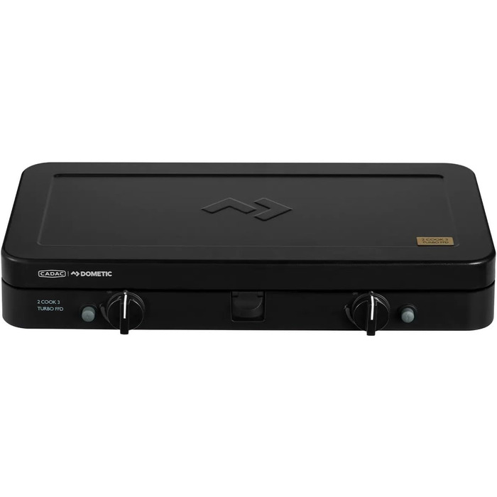 Турбоплита 2 Cook 3 Кулінарна книга для кемпінгу - Газовий настільний гриль з 2 конфорками Книга рецептів - Набір грилів для кемпінгу з п&39єзо-запалюванням та рецептами Аксесуари для грилів та обов&39язкові речі для кемпінгу - Турбоплита 50 мБар Кулінарн