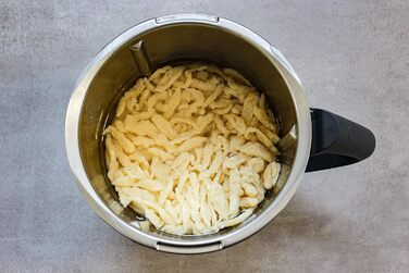 Насадка Sptzle (міксле), сумісна з Thermomix TM6, TM5, TM31 і TM Friend, аксесуарами, шпецле-машиною, виготовлена з нержавіючої сталі, безпечної для харчових продуктів