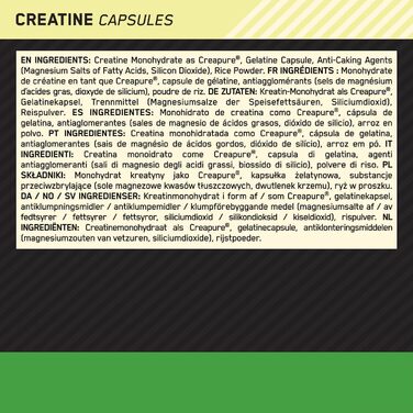 Капсули креатину Optimum Nutrition 2500, 200 шт.