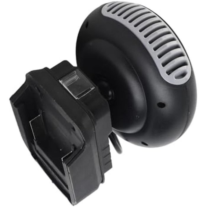 Потужний електричний вентилятор-обігрівач WALFRONT на батарейках для невеликих приміщень 170 Вт для використання на робочому місці