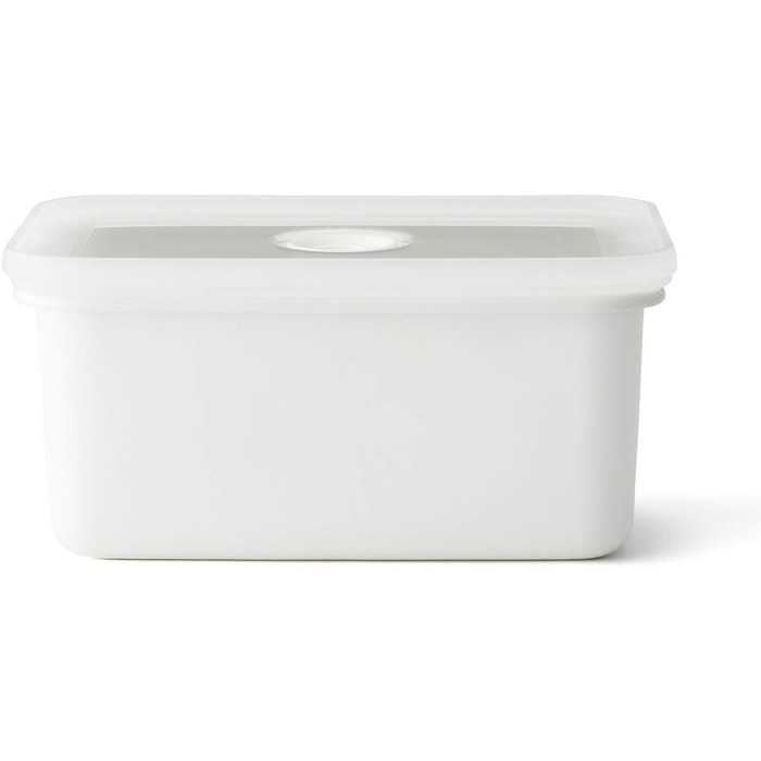 Емальований контейнер для зберігання продуктів у вакуумному герметичному контейнері M 1,12 л 18 x 12 x 8,5 см Зберігає свіжість продуктів значно довше Захищає продукти від бактерій та грибків Вакуумний насос не входить до комплекту