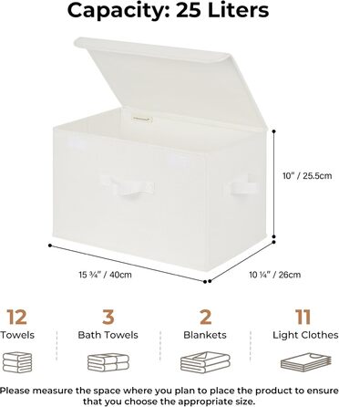 БАБУСЯ КАЖЕ набір тканинних коробок для зберігання та 6 складних підвісних полиць