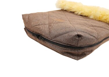 Муфта для ніг Nelly, шкіра ягняти медична, коричневий меланж коричневий меланж ука (1 пачка)