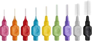 Щітки TePe InterDental, зелені, 10 упаковок (80 щіток)