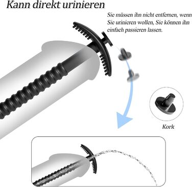 Набір уретральних дилататорів BDSMAGE, з шприцом, 25 см, силікон, стимуляція простати, діаметри 6,7,9 мм, 3 шт.