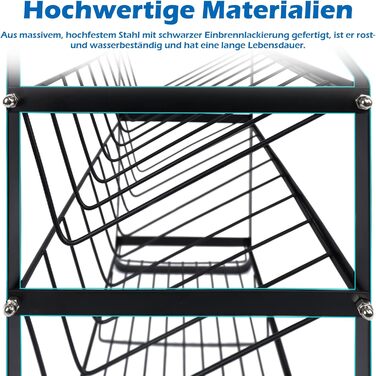 Стійка для спецій 4 рівні металевої полиці кухонний органайзер стояча підставка для спецій кухонна полиця для зберігання спецій для більшості банок для спецій типу B