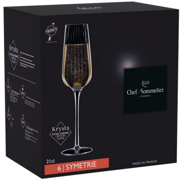 Набір келихів C&S Symetrie 6х210 мл (6939889)