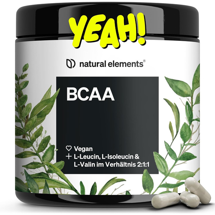 Веганські капсули BCAA, 360 шт.