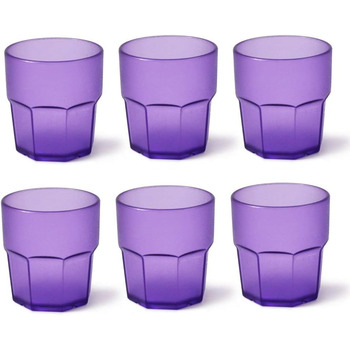 Дизайнерський набір пластикових склянок для води Omada, ємністю 30 мл, ідеально підходять для напоїв або довгих напоїв, можна мити