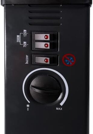 З термостатом, електричний обігрівач, радіаторний обігрівач рослин для теплиць, електричний обігрівач, що підключається до мережі з підставкою Клас захисту I та рівень захисту IP20