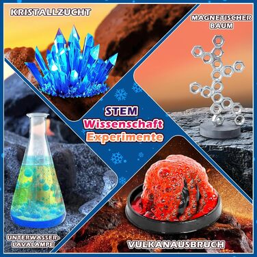 Адвент-календар Sakmilu 2025 Експерименти для дітей, 24 наукові пригоди