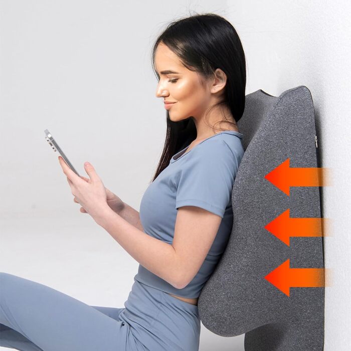 Подушка для читання для ліжка та дивана, ергономічна подушка для спини, подушка з піни з ефектом пам&39яті для спини, подушка для голови, подушка з рефлюксом, подушка для ніг, подушка для ліжка з чохлом, який можна прати, для сидіння, читання, перегляду т