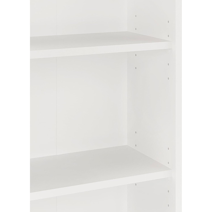 Полиця шириною 60 см Біла - Книжкова полиця з 3 рівнями та полицями з регульованою висотою, окремостояча полиця, полиця для зберігання Книжкова полиця Lumo 60 x 90 x 24 см (Ш x В x Г) 3 рівні (60Ш x 90В x 24Г) Біла