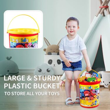 Конструктор burgkidz Великі блоки, 214 деталей