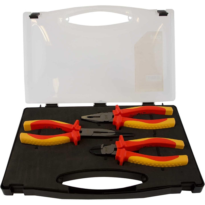 Набір плоскогубців AVit AV06051, 3 шт., ізольовані 1000В