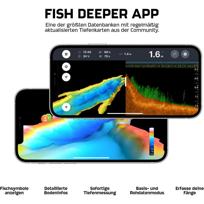 Бездротовий GPS-сонар Deeper Chirp+ 3 для риболовлі