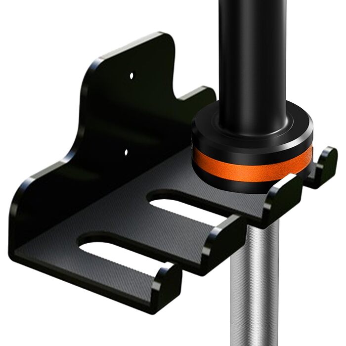 Настінний тримач для штанги Fitarc для олімпійських штанг, вішалка для штанги 33 мм, підвісна стійка для штанги для домашнього тренажерного залу, вільні стійки для штанги, вішалка для штанги з 3 гачками