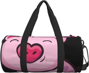 Дорожня сумка Посмішка Рожевої Свинки, спортивна сумка для чоловіків та жінок, сумка-мішок, спортивна сумка