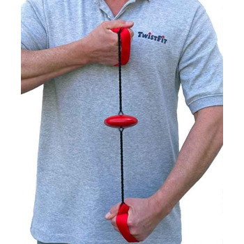 Відцентровий еспандер інноваційна фітнес-революція, обертальне тренування для спини та верхньої частини тіла, компактний та ефективний, виготовлений у Німеччині, з книгою тренувань та постером