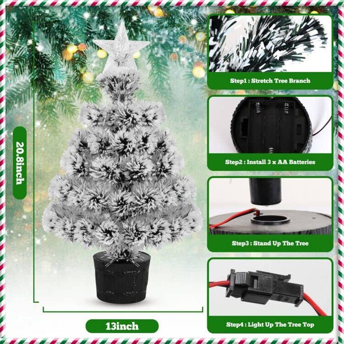 Міні-ялинка з підсвіткою CORST