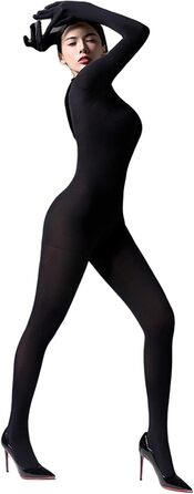 Бодістокінг RUIBAVYA, з довгим рукавом, 120D, чорний