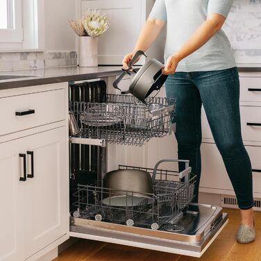 Мультиварка Ninja Foodi, 6 л, мультиварка 7-в-1, скороварка під тиском, фритюрниця, аерофритюрниця, повільна плита, гриль тощо, матова сталь і чорний, OP300EU