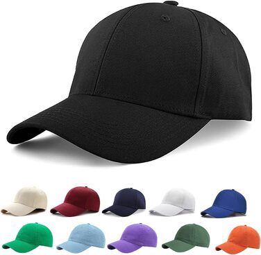 Бейсболка Etyepoh для чоловіків і жінок, бейсболка унісекс, регульована бейсболка з чистим кольором бейсболка бейсболка один розмі
