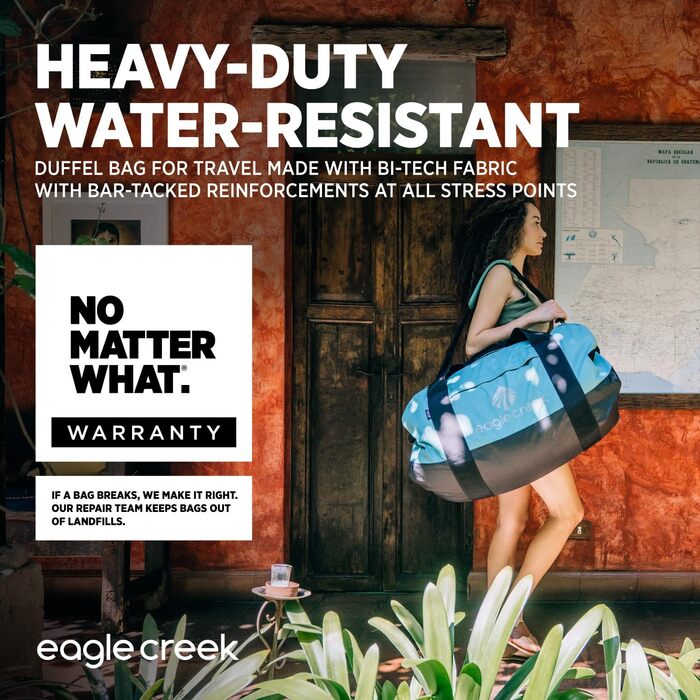 Надлегка туристична сумка для кемпінгу та відпочинку на природі, що протирається, червона глина 91 см Red Clay