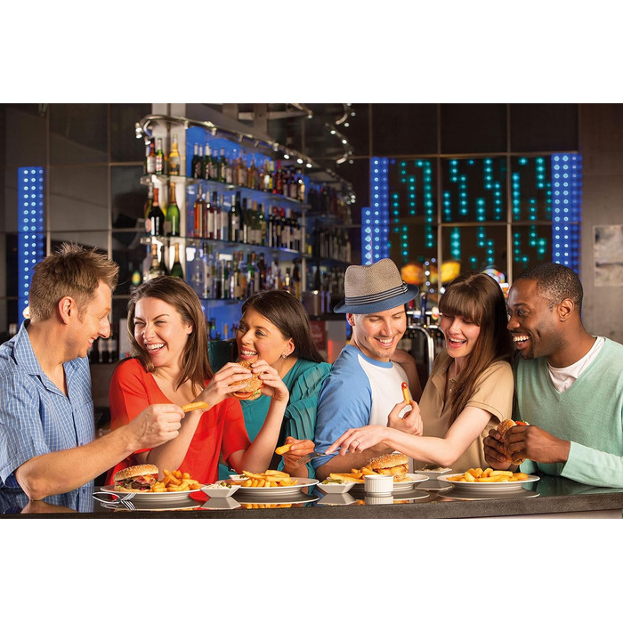 Електрична фритюрниця Tefal FR4800 Mega 2 кг Ємність масла 3,3 л Фільтр проти запаху Запчастини, безпечні для миття в посудомийній машині Оглядове вікно регульований термостат Білий/Нержавіюча сталь