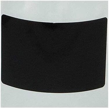 Набір з 2 банок для консервування, 1,7 літра, з кришкою, чорного кольору, включаючи етикетки