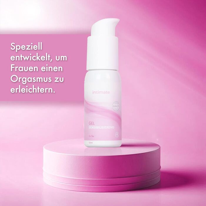 Гель-лубрикант Intimate Gel Sensibilisierend, 50 мл, для жінок у період менопаузи